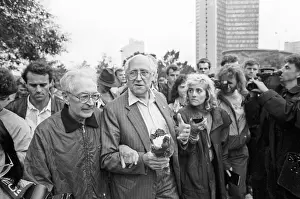 Rostropovich: Soviet composer Mstislav Rostropovich after 1991 August Coup