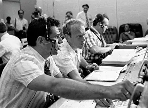 Houston: Soviet consultants at Johnson Space Center, 1975