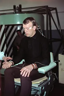 Yeliseyev: Soviet cosmonaut Alexei Yeliseyev preflight training, 1969