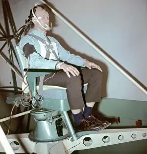 Yeliseyev: Soviet cosmonaut Alexei Yeliseyev training at