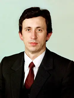 Atkov: Soviet cosmonaut Oleg Atkov, 1984