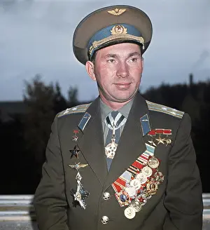 Belyaev: Soviet cosmonaut Pavel Belyaev, 1966