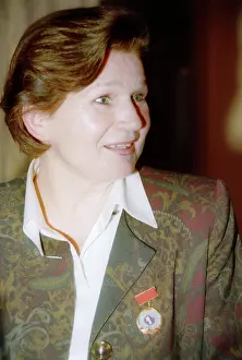 Tereshkova: Soviet cosmonaut Valentina Tereshkova, 1997