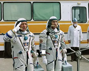 Alexandrov: Soviet cosmonaut Vladimir Lyakhov and flight engineer