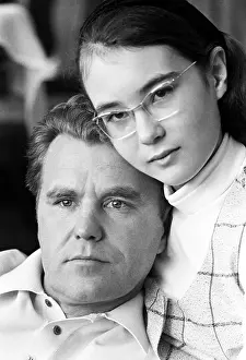 Lena: Soviet cosmonaut Vladimir Shatalov with his daughter