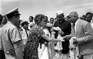 Andrian: Soviet cosmonauts visit India