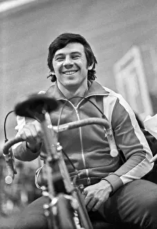 Cyclist: Soviet cyclist Sergei Kopylov, 1981
