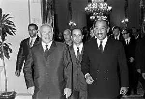 Muhammad: Soviet-Egyptian bilateral talks at Koubbeh Palace