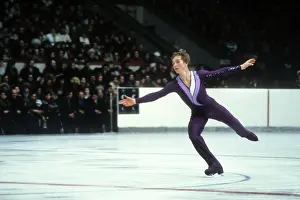 Singles: Soviet figure skater Alexander Fadeyev, 1982