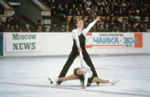 Lisovsky: Soviet figure skaters Irina Vorobyova and Igor