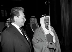Sheikh: Soviet Foreign Minister Bessmertnykh and Kuwait