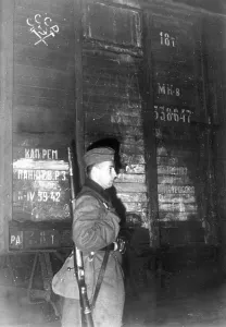 Sentry: Soviet grain delivery to Germany, 1939