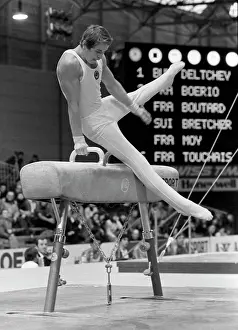 Dityatin: Soviet gymnast Alexander Dityatin, 1980