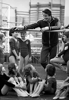 Dityatin: Soviet gymnast Alexander Dityatin, 1980