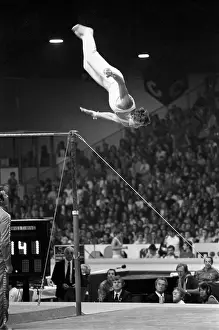 Dityatin: Soviet gymnast Alexander Dityatin, 1980