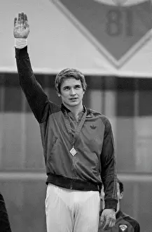 Dityatin: Soviet gymnast Alexander Dityatin, 1981