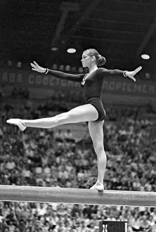 Burda: Soviet gymnast Lyubov Burda, 1970
