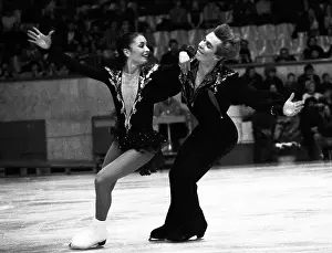 Usova: Soviet ice dancers Maya Usova and Alexander Zhulin, 1986