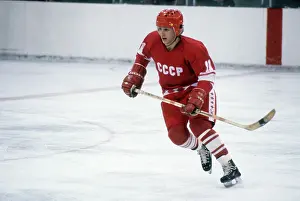 Larionov: Soviet ice hockey player Igor Larionov, 1982