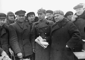 Espionage: Soviet intelligence officer at the resettlement of Lithuania