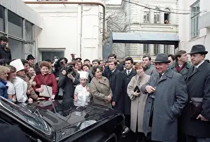 Belozerov: Soviet leader Gorbachev visits Kuybyshev Region, 1986