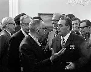 Makers: Soviet leader Leonid Brezhnev visits USA, 1973