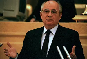 Musaelyan: Soviet leader Mikhail Gorbachev, 1991