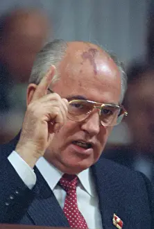 Kremlins: Soviet leader Mikhail Gorbachev