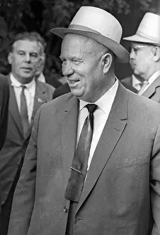 Khrushchev: Soviet leader N. Khrushchev