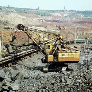 Tubs: Soviet Lebedinsky GOK plant iron ore mine, 1982