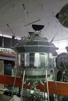 Launched: Soviet Luna 3 spacecraft at Tsiolkovsky Museum