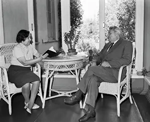 Sitnikov: Soviet Marshal Alexander Vasilevsky with his wife