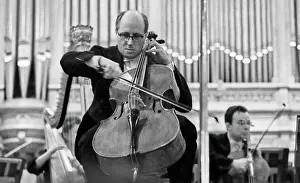 Rostropovich: Soviet musician M. Rostropovich