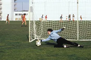 Prepares: Soviet national football team training session