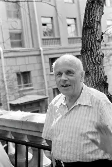 Sakharov: Soviet nuclear physicist Andrei Sakharov, 1988
