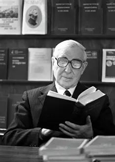 Sociologist: Soviet philosopher and sociologist Pyotr Fedoseyev, 1983