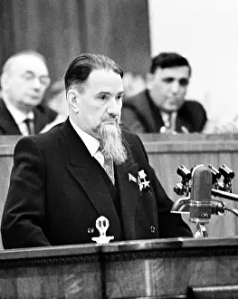 Kurchatov: Soviet physicist Igor Kurchatov at 4th Meeting