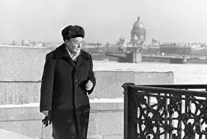 Neva: Soviet poet Mikhail Dudin, 1985