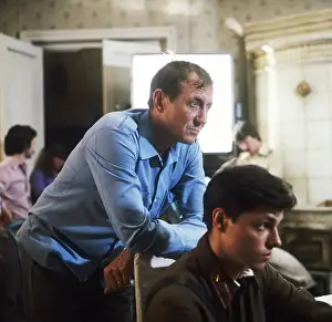 Yevtushenko: Soviet poet Yevtushenko on location for his film