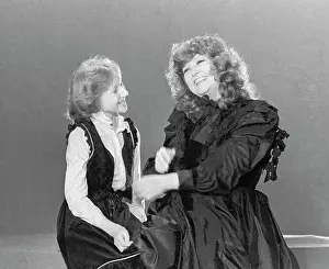 Kristina: Soviet pop singer Alla Pugacheva with her daughter