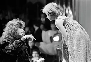 Kristina: Soviet pop singer Alla Pugacheva with her daughter