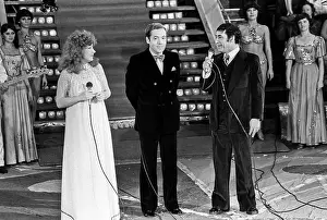 Hosts: Soviet pop singer Alla Pugacheva at Moscow Circus