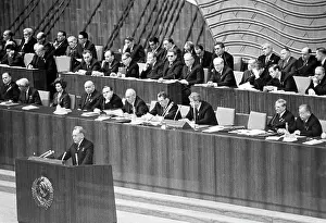 Addresses: Soviet Premier Alexei Kosygin at 24th Congress