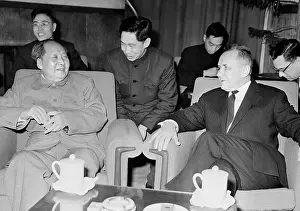 Interpreter: Soviet Premier Alexei Kosygin and China leader