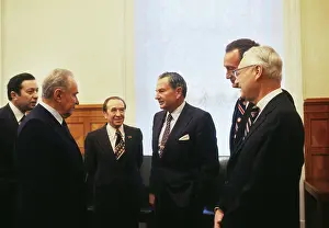 Magnate: Soviet Premier Alexei Kosygin and US magnate David