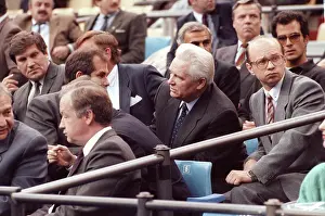 Attends: Former Soviet Premier Ivan Silayev attends 1991 Kremlin Cup
