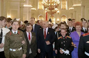 Musaelyan: Soviet President Mikhail Gorbachev and representatives