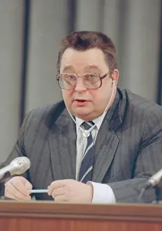 Affaires: Soviet Prime Minister Valentin Pavlov, 1991