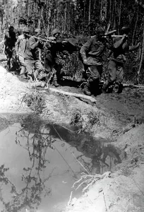 Frontline: Soviet prisoners of war at Volkhov, 1942