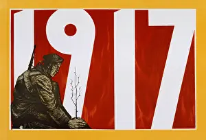 Metaphor: Soviet propaganda poster, 1917